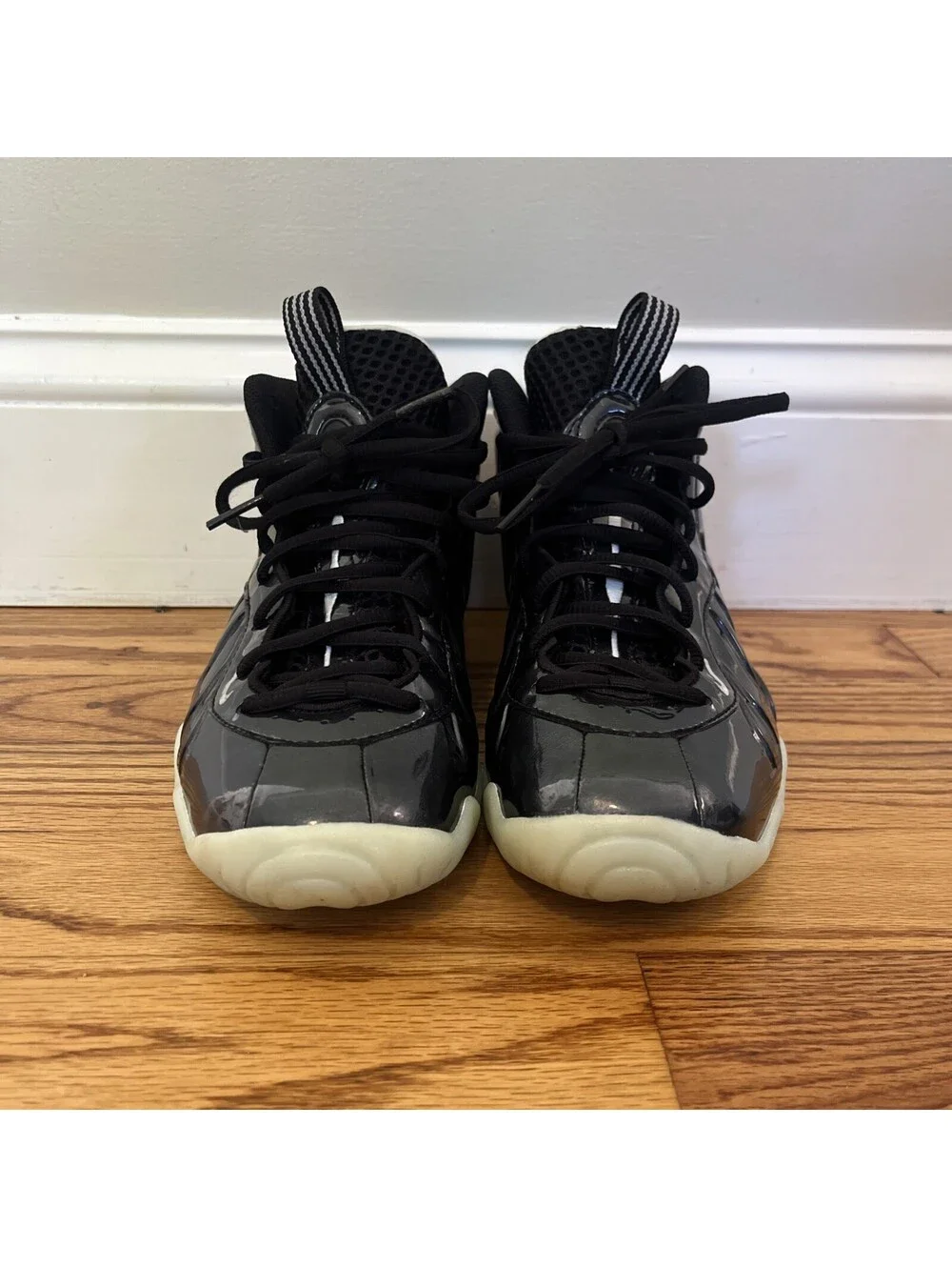 Nike Little Posite One GS All-Star 2021 Shoes (CW1596-001) Black/Barely Green 5Y